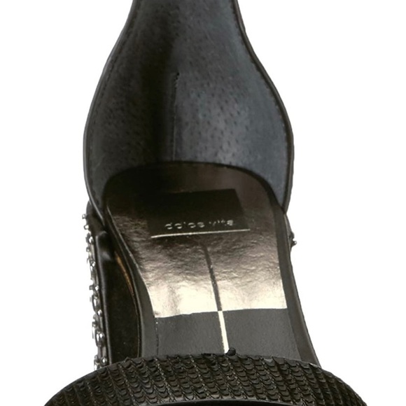 Dolce Vita Women's Dorah Black Heeled Sandal - Picture 7 of 14